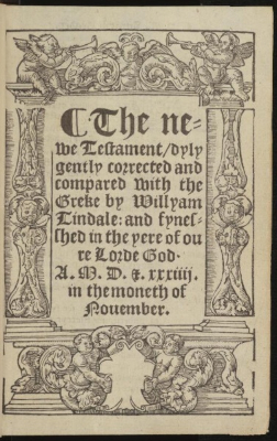 revised new testament 1534 CUL