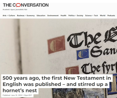 The Conversation article