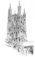 an Oxford spire